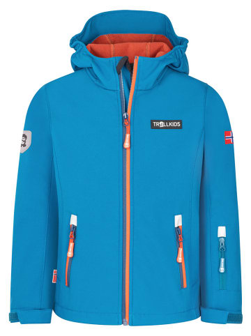Trollkids Softshelljacke "Oslofjord" in Blau