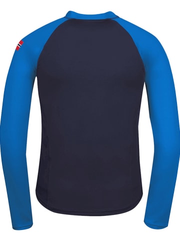 Trollkids Badeshirt "Kvalvika" in Dunkelblau