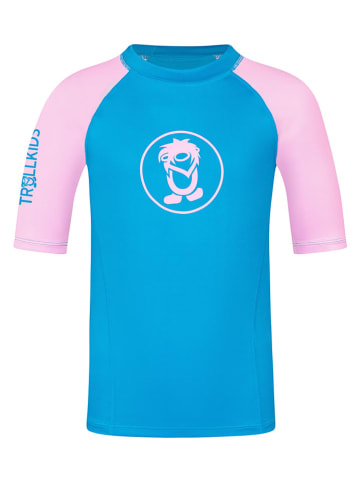 Trollkids Koszulka kąpielowa "Kvalvika" w kolorze niebieskim