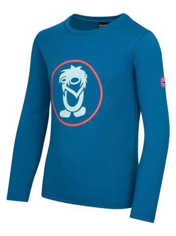 Trollkids Longsleeve "Troll" blauw