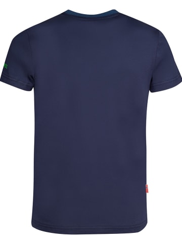 Trollkids Functioneel shirt "Kroksand" donkerblauw