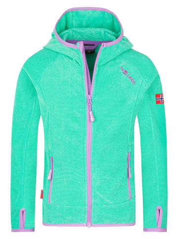 Trollkids Fleece vest "Sandefjord" turquoise