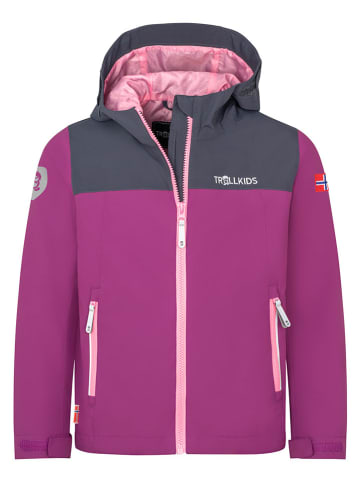 Trollkids Regenjacke "Telemark" in Pink