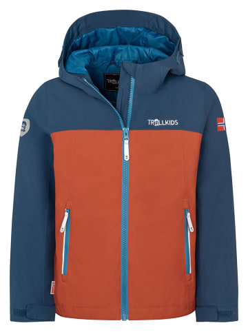 Trollkids Regenjacke "Telemark" in Dunkelblau