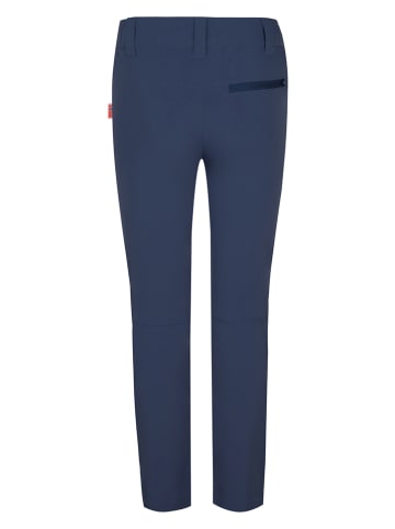 Trollkids Spodnie softshellowe "Lysefjord XT" w kolorze granatowym