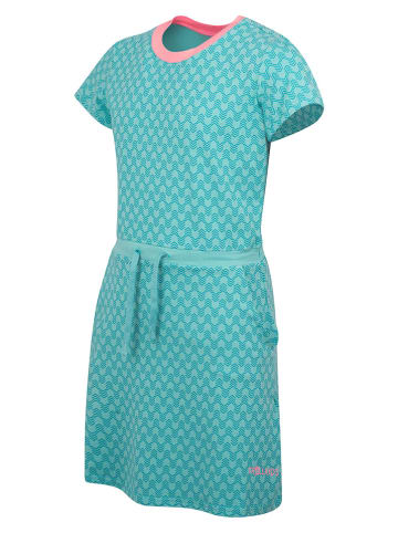 Trollkids Kleid "Noresund" in Türkis
