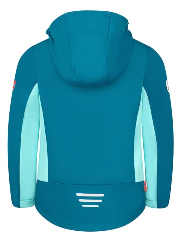 Trollkids Softshelljacke "Oslofjord" in Türkis