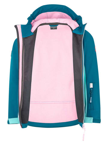 Trollkids Softshelljas "Oslofjord" turquoise