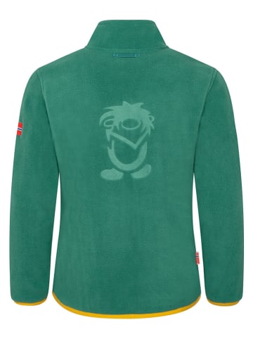 Trollkids Fleece vest "Oppdal" groen