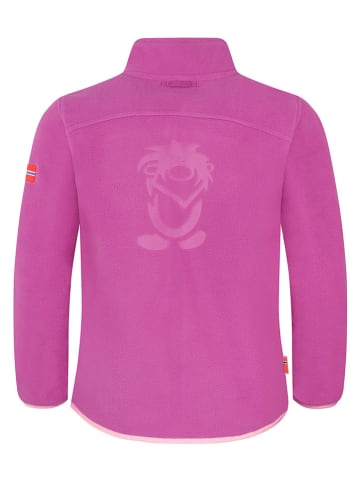 Trollkids Fleece vest "Oppdal" roze