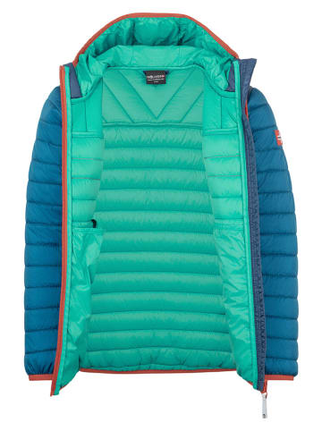 Trollkids Doorgestikte jas "Eikefjord" turquoise