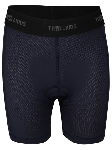 Trollkids Szorty funkcyjne "Bike Inner" w kolorze czarnym