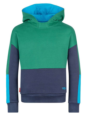 Trollkids Hoodie "Rondane" groen