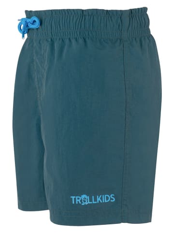 Trollkids Szorty kąpielowe "Balestrand" w kolorze turkusowym