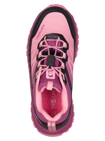 Trollkids Wanderschuhe "Sirdal Hiker Low" in Rosa