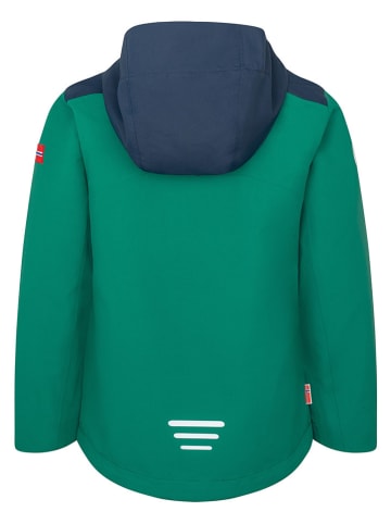 Trollkids Regenjacke "Bergen" in Grün