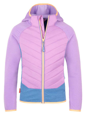 Trollkids Hybrid-Fleecejacke "Sirdal" in Lila