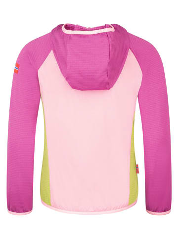Trollkids Fleece vest "Seiland" lichtroze