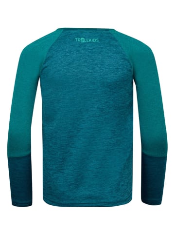 Trollkids Functioneel shirt "Seiland" groen