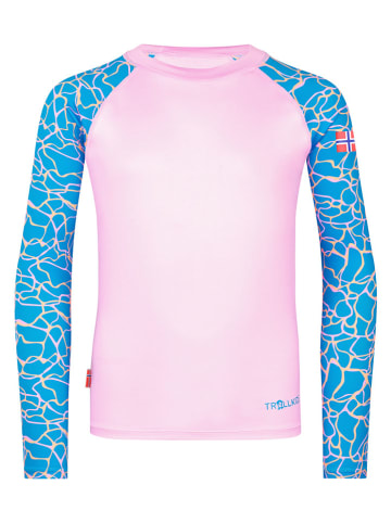 Trollkids Zwemshirt "Haukland" lichtroze