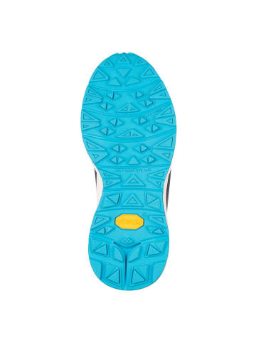 Trollkids Wanderschuhe "Skarvan" in Blau/ Weiß/ Türkis