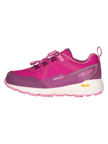 Trollkids Wanderschuhe "Skarvan Hiker Low XT" in Pink
