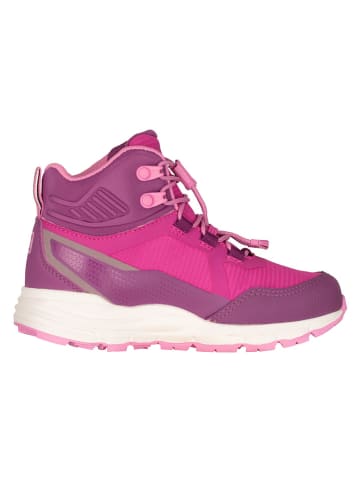 Trollkids Wanderschuhe "Skarvan Hiker Mid XT" in Pink