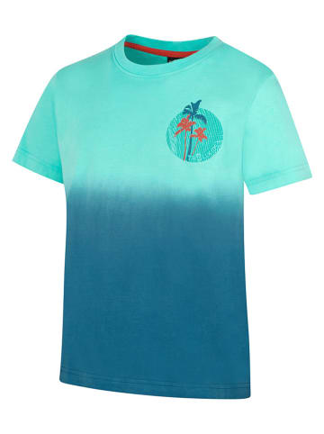 Trollkids Shirt "Yttersand Beach" turquoise