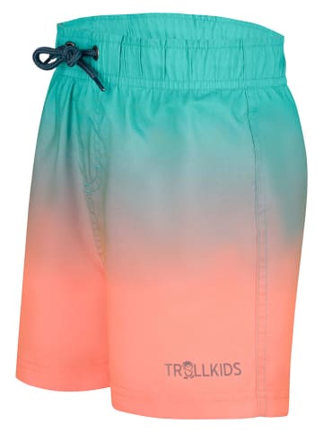 Trollkids Badeshorts "Haukland" in Türkis