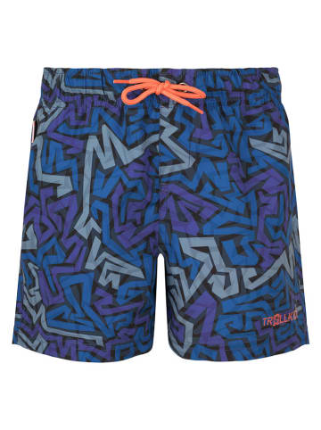 Trollkids Szorty kąpielowe "Haukland" w kolorze granatowym