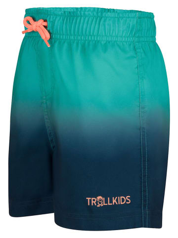 Trollkids Badeshorts "Haukland" in Türkis