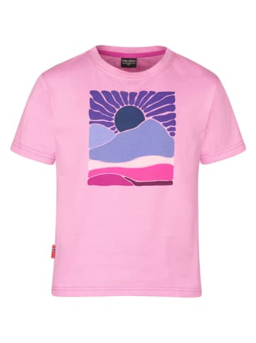 Trollkids Shirt "Falketind T" in Rosa