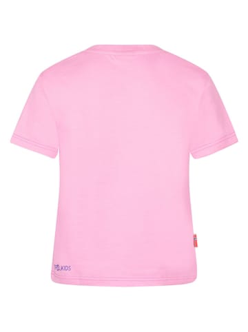 Trollkids Shirt "Falketind T" in Rosa