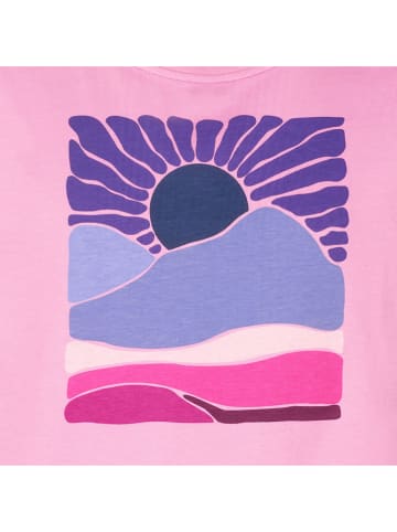 Trollkids Shirt "Falketind T" in Rosa