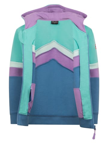 Trollkids Sweatjacke "Flekkefjord" in Blau