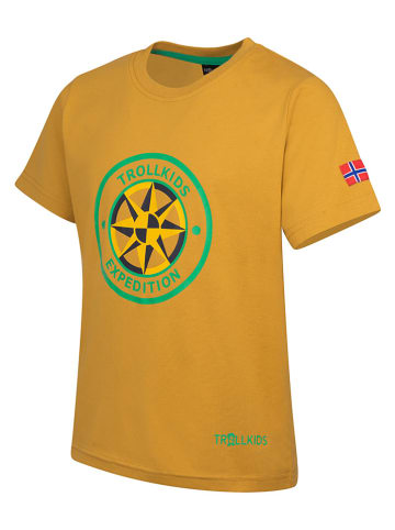 Trollkids Funktionsshirt "Windrose" in Gelb