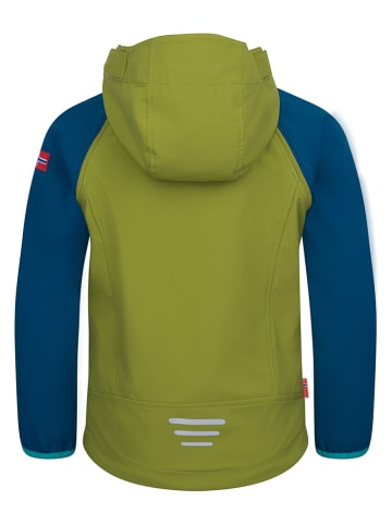 Trollkids Zipp-Off-Softshelljacke "Rondane" in Grün