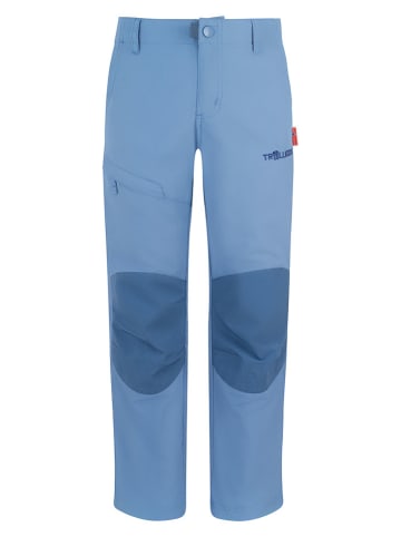Trollkids Spodnie trekkingowe "Hammerfest Pro" - Slim fit - w kolorze błękitnym