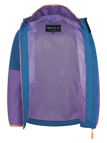 Trollkids Regenjacke "Bjordal" in Lila