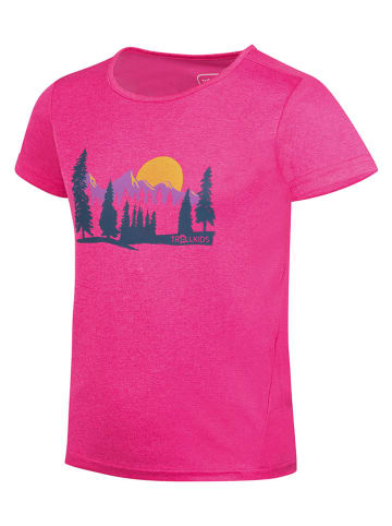 Trollkids Funktionsshirt "Gudvangen" in Pink