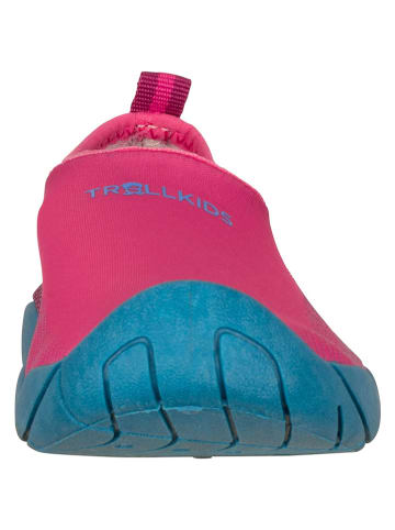 Trollkids Buty kąpielowe "Balestrand" w kolorze różowym