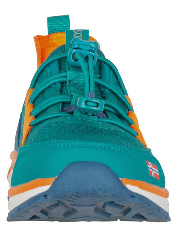 Trollkids Sneakersy "Trondheim" w kolorze turkusowym