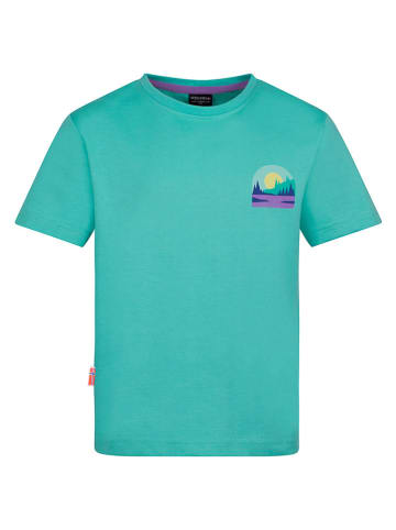 Trollkids Shirt "Gryllefjord" turquoise