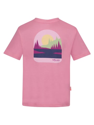 Trollkids Shirt "Gryllefjord" in Rosa