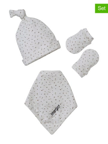 vertbaudet 3-delige winterset crème