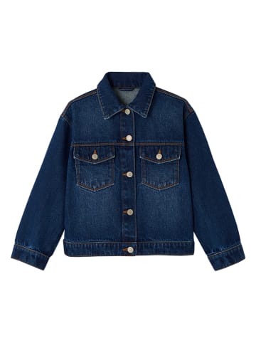 vertbaudet Jeansjacke in Dunkelblau