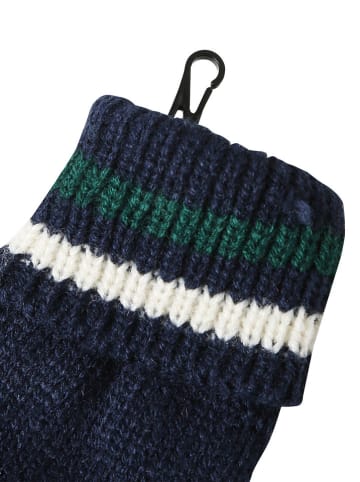 vertbaudet 3-delige winterset donkerblauw/wit/groen