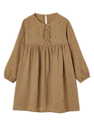 vertbaudet Kleid in Oliv