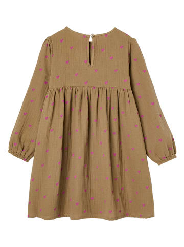 vertbaudet Kleid in Oliv