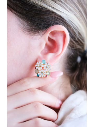 Lodie Silver Srebrne kolczyki-wkrętki z cyrkoniami